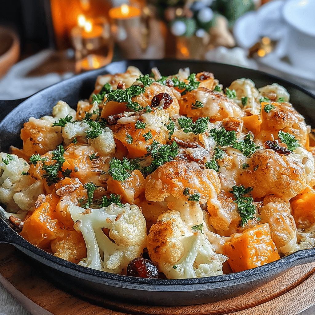 As the leaves begin to change and the air turns crisp, nothing embodies the essence of autumn quite like a warm, hearty Harvest Skillet Butternut Squash and Cauliflower Harvest Medley. This vibrant dish is a celebration of seasonal vegetables, combining the natural sweetness of butternut squash with the subtle earthiness of cauliflower, all while being elevated with fragrant herbs and spices. Whether you’re looking for a delightful side dish or a satisfying main course, this medley packs a flavorful punch that will warm your heart and fill your home with the inviting scents of fall.